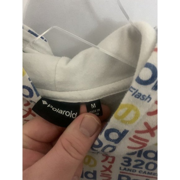 Polaroid Boys M All Over Print Graphic Hoodie Pullover - Picture 4 of 6